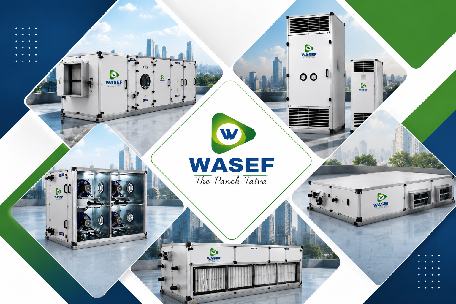 WASEF Engineers HVAC manufacturing product range