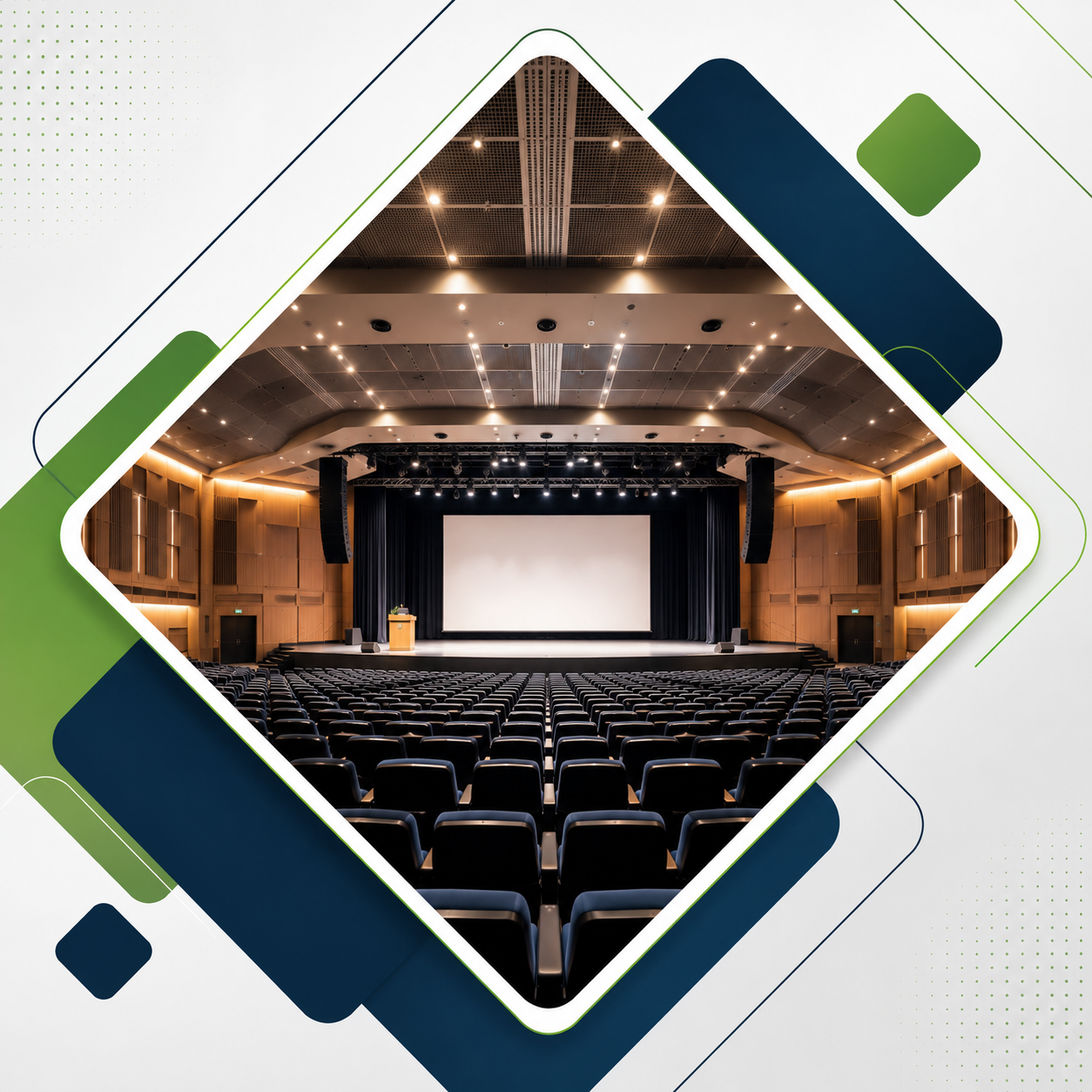 Auditoriums & Hospitality HVAC application