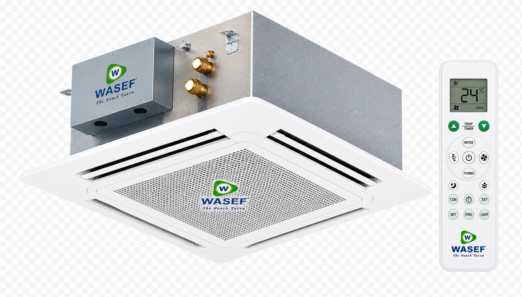 Hydronic Four-Way Cassette Unit