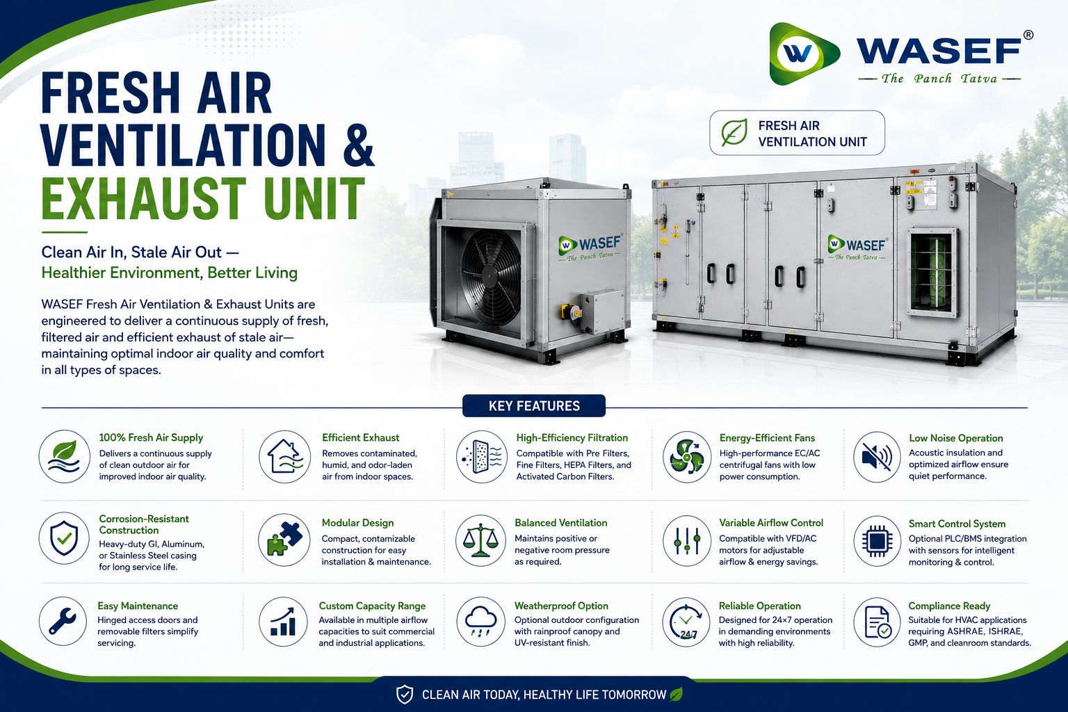 Fresh Air Ventilation & Exhaust Unit thumbnail 3